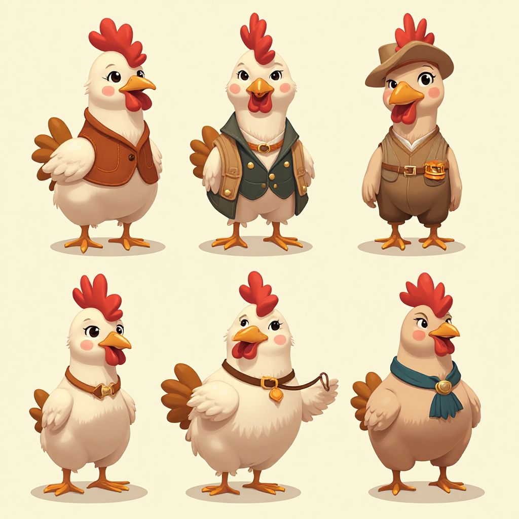 Character customization in Chicken Road